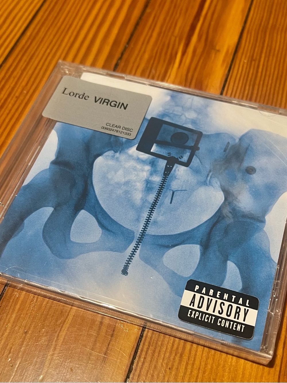 NWT Lorde Virgin Clear Disc CD